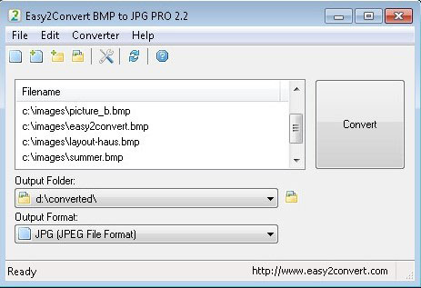 Easy2Convert BMP to JPG Pro截图