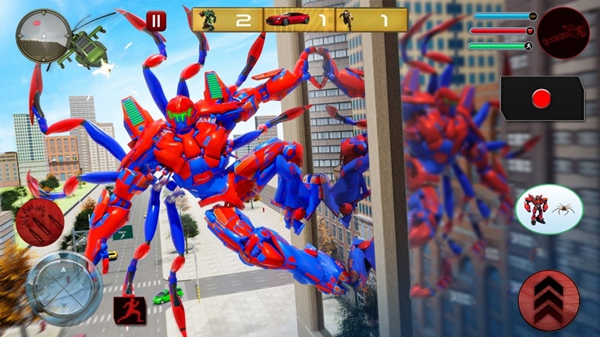 蜘蛛变形英雄截图2