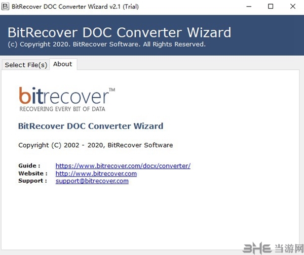 BitRecover DOC Converter Wizard软件截图1