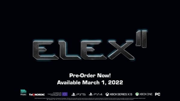 《ELEX II》新预告片公布，3月2日正式推出