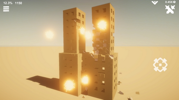 沙漠破坏沙盒模拟器全地图解锁版2