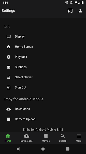 Emby for Android TV1