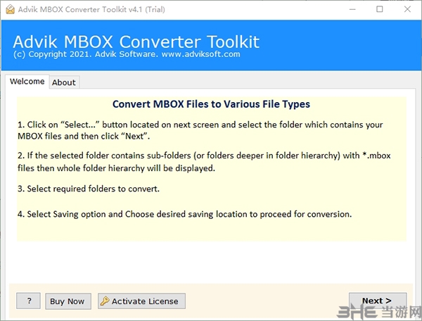 Advik MBOX Converter Toolkit图片