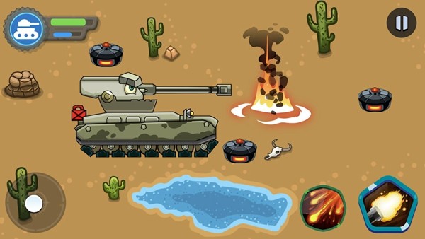 坦克大战敌人不攻击版2
