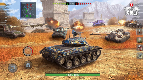坦克世界闪击战九游版本3
