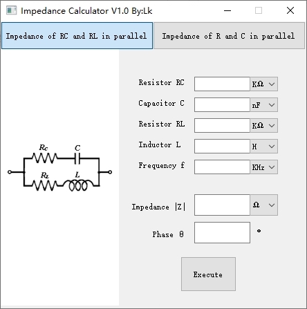 Impedance Calculator图片