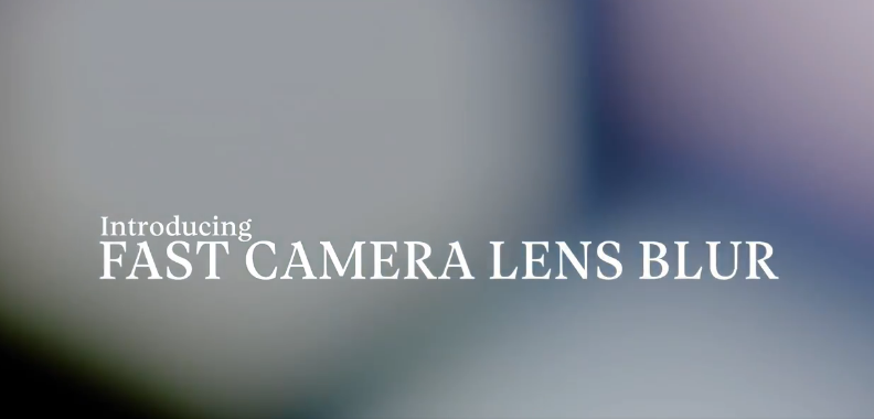 Fast Camera Lens Blur图片1
