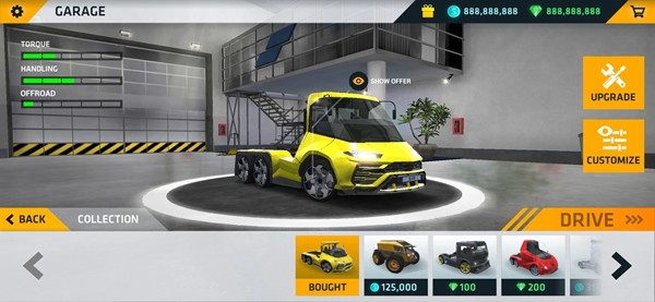 特技卡车赛车模拟器无限金币钻石版2