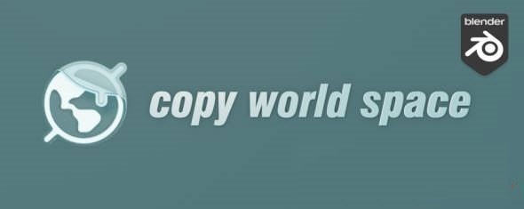 Copy World Space插件图片