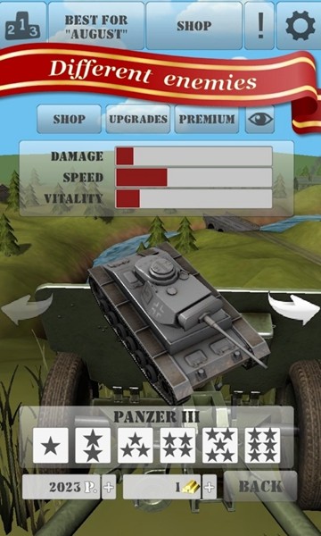 炮兵摧毁坦克无限货币版3