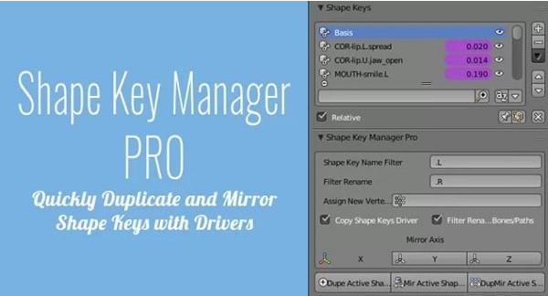 Shape Key Manager Pro图片