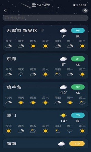 全球天气预报app截图4