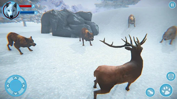 北极狼家族模拟器游戏图片1