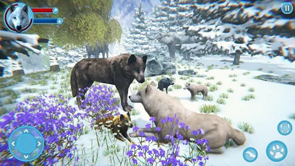北极狼家族模拟器游戏图片2