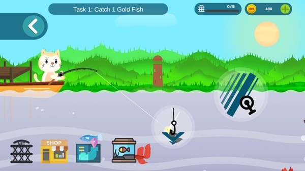 猫咪钓鱼模拟器无限金币版1