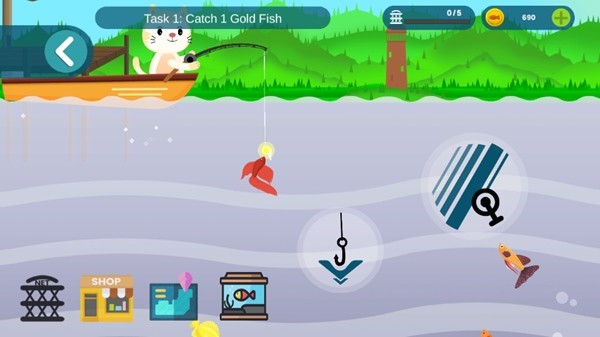 猫咪钓鱼模拟器无限金币版3