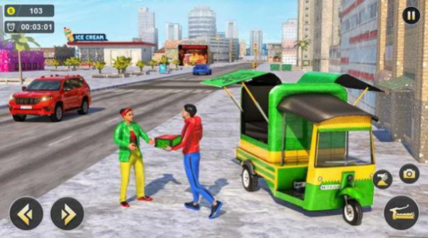 现代黄包车模拟器游戏图片1
