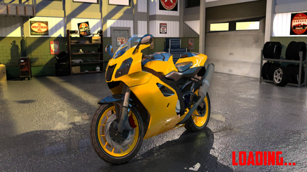 极限摩托车模拟器3D截图2