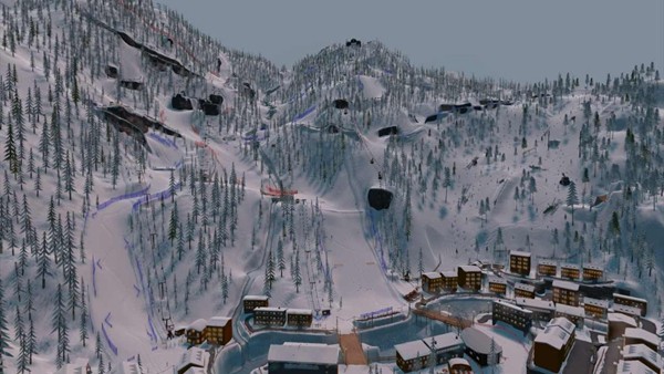 高山滑雪模拟器修改版截图1