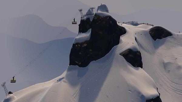 高山滑雪模拟器修改版截图2