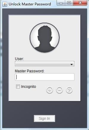 Master Password