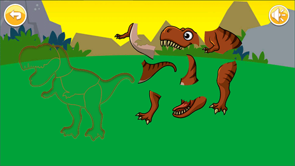 儿童恐龙游戏2