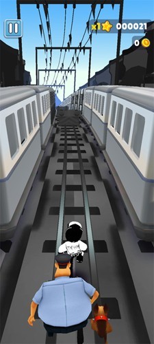 地铁跑酷南枫7.0黑白长安截图1