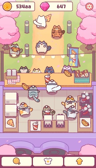 猫咪小吃店无限金币版2