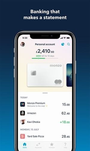 安卓monzo bank 最新官方版app