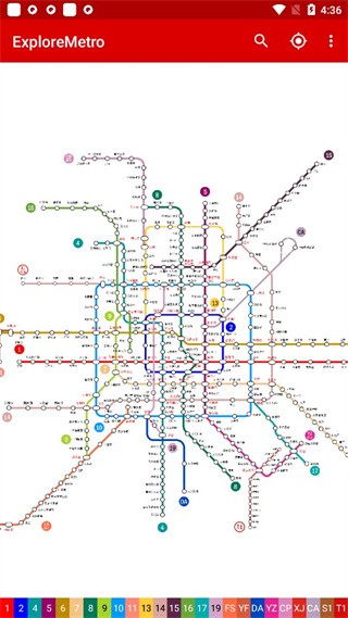 北京地铁地图5