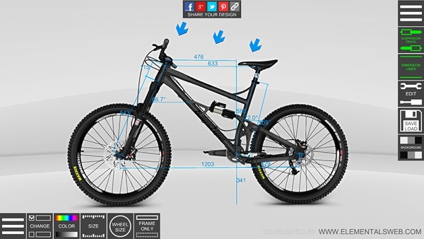 自行车配置器3d中文截图2