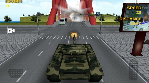 编号坦克游戏画面3