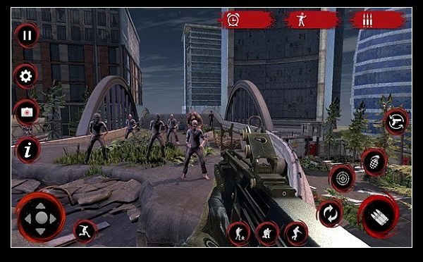 僵尸战争猎人生存游戏画面2