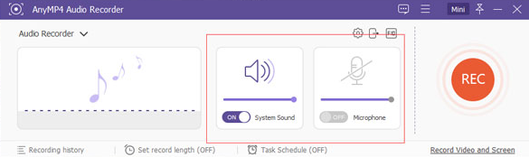 AnyMP4 Audio Recorder图片2