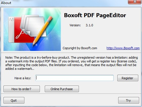 Boxoft PDF PageEditor图片2