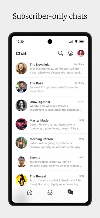 Substack App截图2