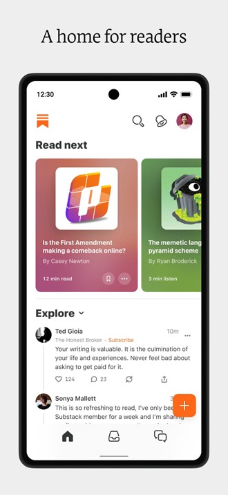 Substack App截图6