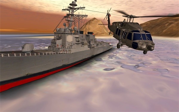 海尔法直升机模拟截图2