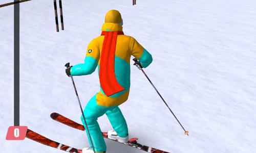 尼克乔治滑雪图片2