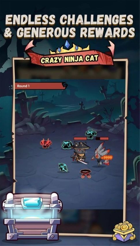 忍者猫游戏单机手游截图1