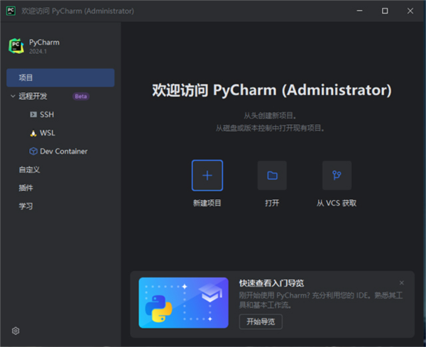  PyCharm Professional Edition2024 Professional Edition10