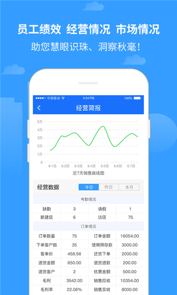 安卓商单访销软件 app