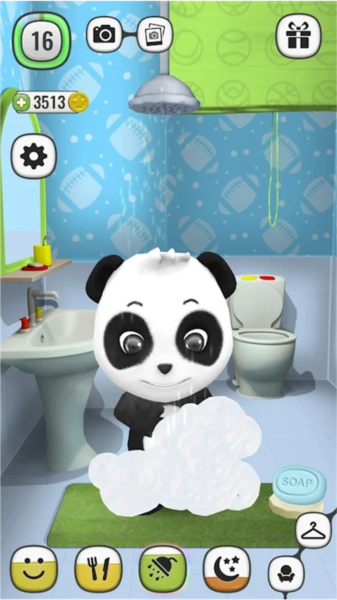 我的会说话的熊猫游戏2