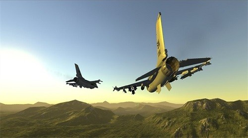 喷气式战斗机模拟器图片