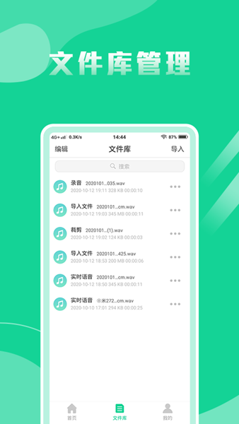 语音转换文字专家app截图1