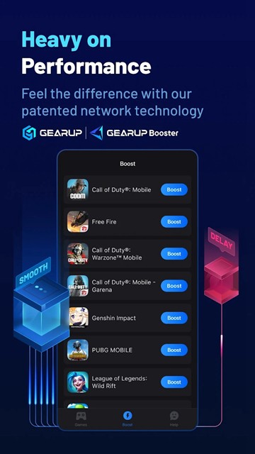 GearUP Booster游戏加速器截图2