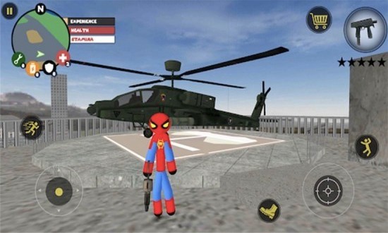 蜘蛛人大战钢铁英雄3D截图1
