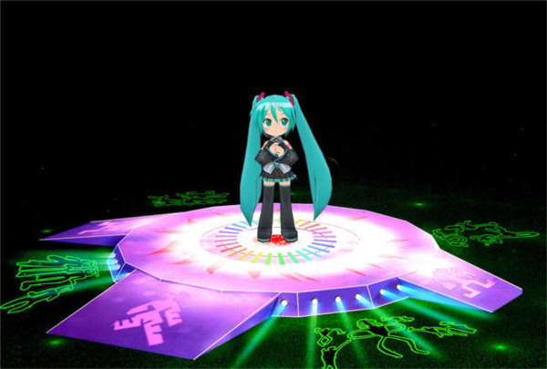 萌初音3D桌面精灵图片1