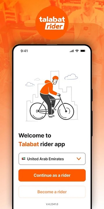 Talabat Rider外卖骑手接单软件截图1