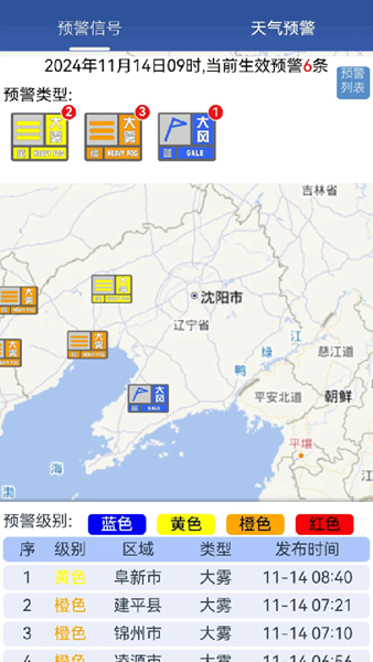 知天辽宁气象app3